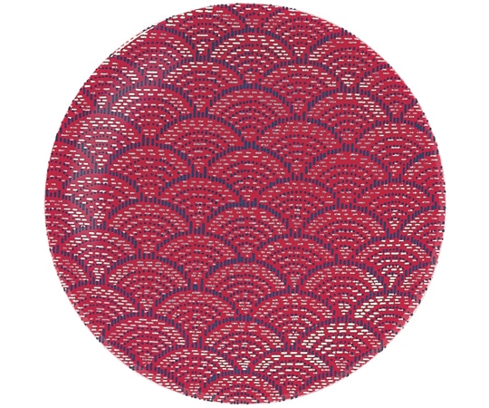 福井クラフト A150西陣四海波 赤MGX 50252171 1個（ご注文単位1個）【直送品】