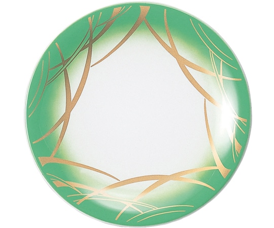 福井クラフト A150寿司皿 若緑 ぼかし朝つゆ 12015915 1個（ご注文単位1個）【直送品】