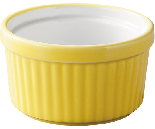 福井クラフト 9cm カラーココット イエロー 75011280 1個（ご注文単位1個）【直送品】