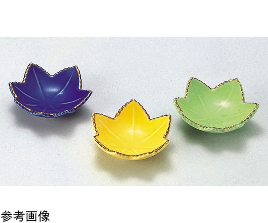福井クラフト 陶)紅葉珍味入れ 黄釉渕金 89804730 1個（ご注文単位1個）【直送品】