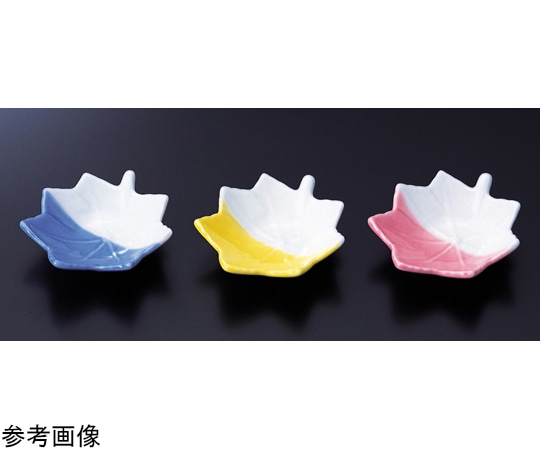 福井クラフト 陶)紅葉小皿 ピンクツートン 80500030 1個（ご注文単位1個）【直送品】