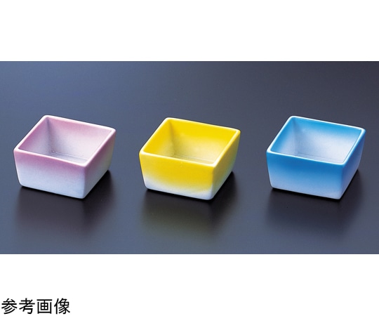 福井クラフト 陶)5.6cm 角珍味 紫吹 80500100 1個（ご注文単位1個）【直送品】