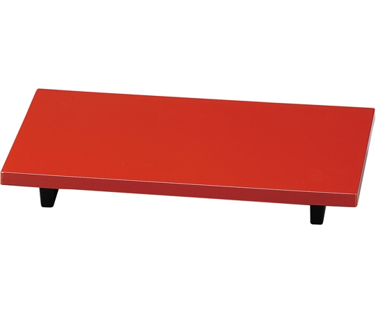 福井クラフト 左内1人用付台 朱(裏黒) 50261610 1個（ご注文単位1個）【直送品】