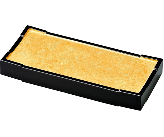 福井クラフト ABS 9.5寸 安城盛器 2色金箔 53700640 1個（ご注文単位1個）【直送品】