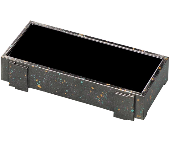 福井クラフト 9.5寸 足付安城盛器 銀彩内黒 53700730 1個（ご注文単位1個）【直送品】