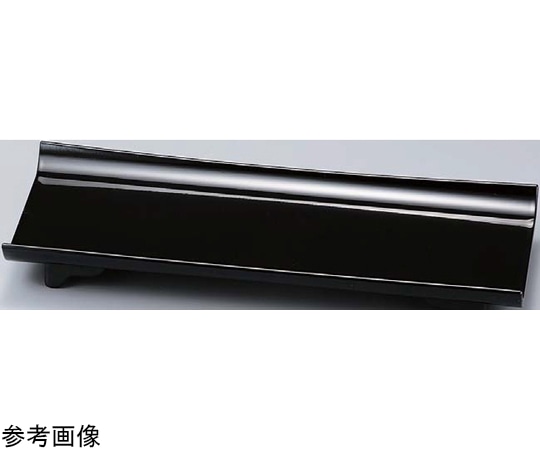 福井クラフト 耐A尺2 長手春日盛器 総黒 50261595 1個（ご注文単位1個）【直送品】