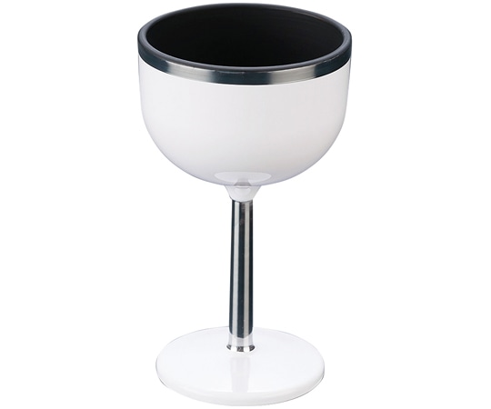 福井クラフト ワイングラス ホワイト/プラチナ 50029045 1個（ご注文単位1個）【直送品】