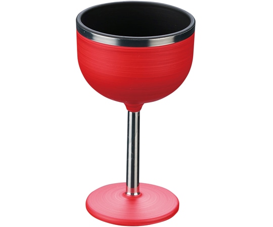 福井クラフト ワイングラス マットレッド/プラチナ 50029055 1個（ご注文単位1個）【直送品】