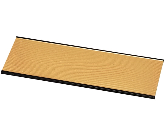 福井クラフト 耐熱30cm 長角さざ波盛皿 金パール渕黒 50028785 1個（ご注文単位1個）【直送品】