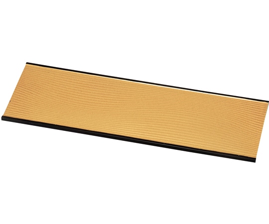 福井クラフト 耐熱36cm 長角さざ波盛皿 金パール渕黒 50028790 1個（ご注文単位1個）【直送品】