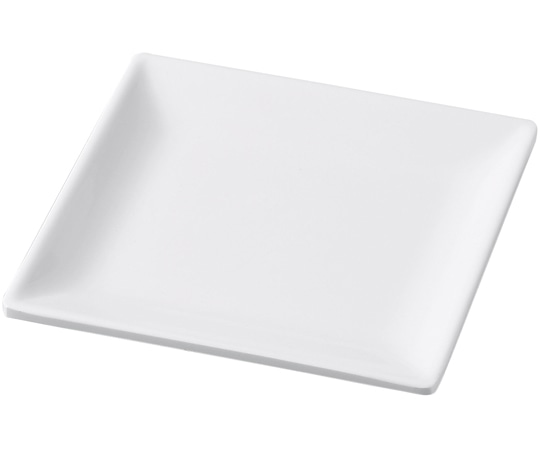 福井クラフト 13.5cm 角スクエアプレート 白グロス 83360350 1個（ご注文単位1個）【直送品】