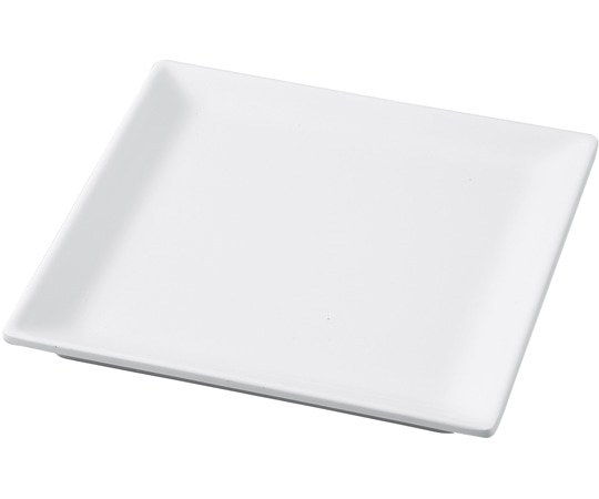 福井クラフト 20cm 角スクエアプレート 白グロス 83360360 1個（ご注文単位1個）【直送品】
