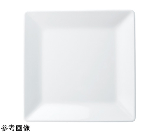 福井クラフト メラミン 31cm 隅丸角盛皿 ホワイト 51022420 1個（ご注文単位1個）【直送品】