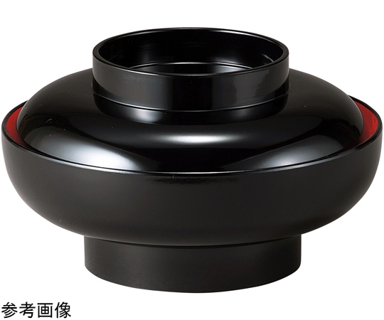 福井クラフト 5.5寸 高野椀 黒内朱 30048490 1個(ご注文単位1個)【直送品】