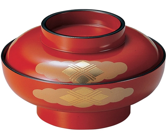 福井クラフト 5.5寸 高野椀 朱正法寺内朱 38020030 1個(ご注文単位1個)【直送品】