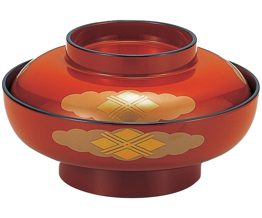 福井クラフト 6寸 高野椀 朱正法寺内朱 38020130 1個(ご注文単位1個)【直送品】