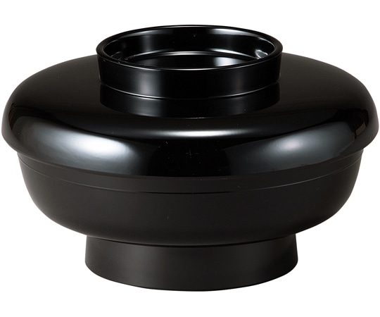 福井クラフト 5.5寸 やすらぎ椀 黒内朱 30048550 1個（ご注文単位1個）【直送品】