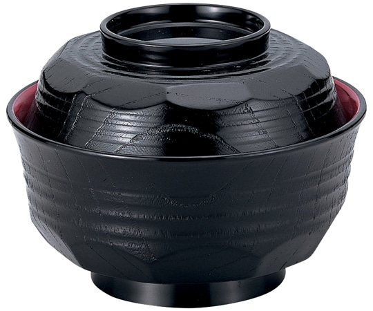 福井クラフト 田吾作丼 黒内朱 70000990 1個(ご注文単位1個)【直送品】