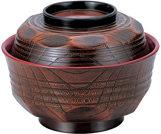 福井クラフト 田吾作丼 栃内朱天朱 70001020 1個（ご注文単位1個）【直送品】