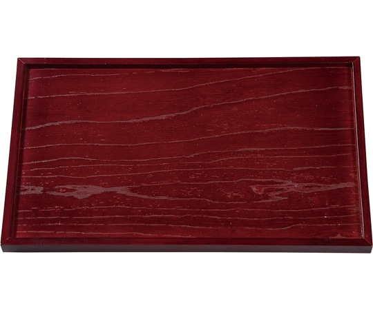 福井クラフト 木)尺3 切立長角盆 溜 17312060 1個（ご注文単位1個）【直送品】