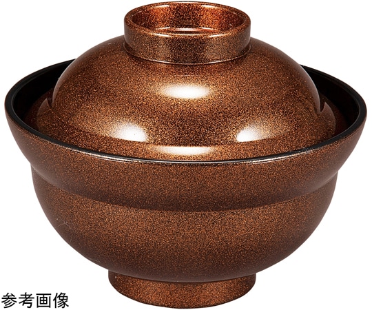 福井クラフト 耐熱4.6寸 かがみ椀 梨地内黒 30045250 1個（ご注文単位1個）【直送品】