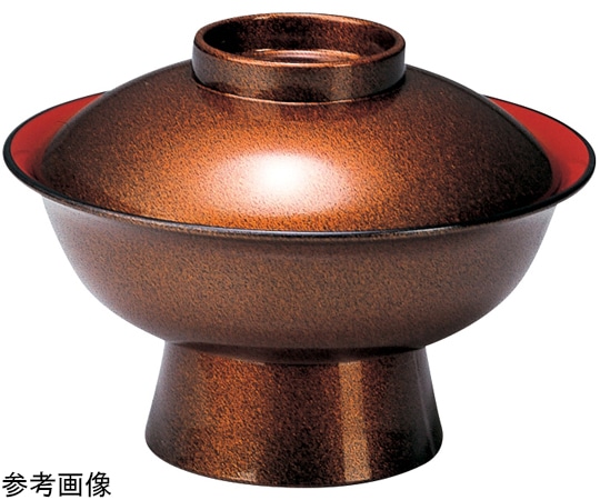 福井クラフト 7.0寸 飛龍椀(蓋親)梨地内朱 30120150 1個（ご注文単位1個）【直送品】