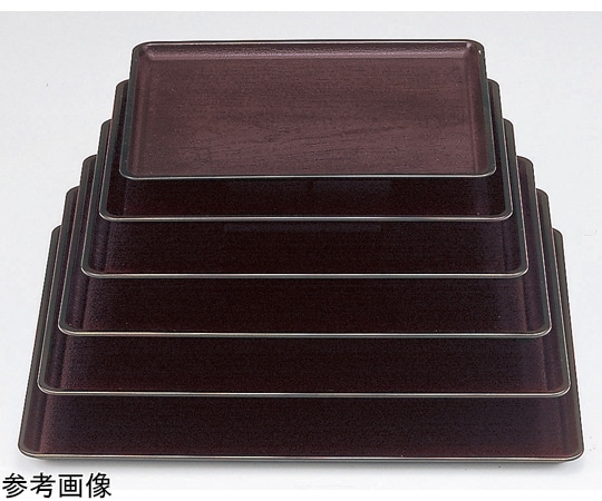 福井クラフト 尺6 桐木目会席盆 新溜SL 50300450 1個（ご注文単位1個）【直送品】