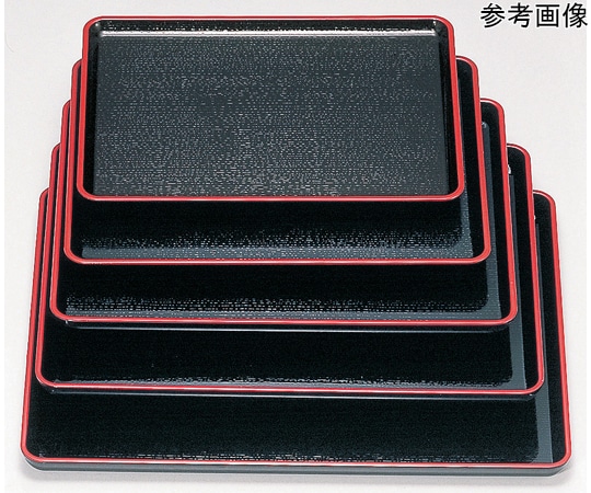 福井クラフト 尺1 新盆 黒天朱 15222110 1個（ご注文単位1個）【直送品】