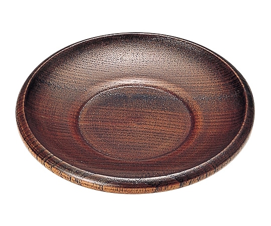 福井クラフト 木製4寸 玉渕茶托 ふき漆塗 82154540 1個（ご注文単位1個）【直送品】