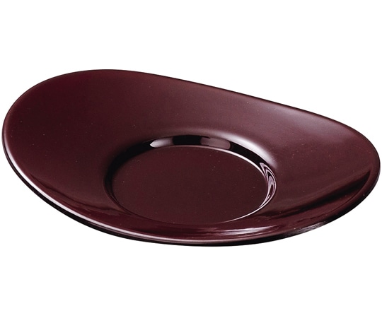 福井クラフト 3.6寸 小判茶托 新溜 81015550 1個（ご注文単位1個）【直送品】