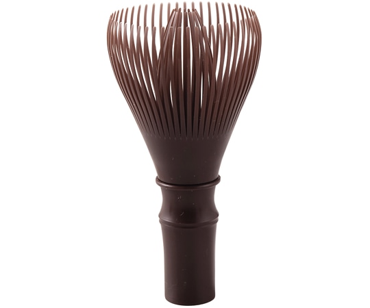 福井クラフト 樹脂茶せん ブラウン 癖直し付き 11021280 1個（ご注文単位1個）【直送品】