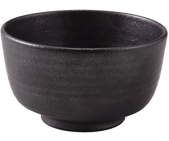 福井クラフト 越前焼筒抹茶碗 黒 55300000 1個（ご注文単位1個）【直送品】