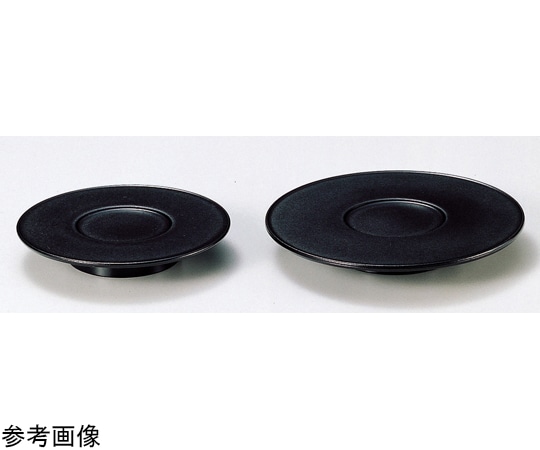 福井クラフト 多用受皿(小)黒干漆渕黒 51304950 1個（ご注文単位1個）【直送品】