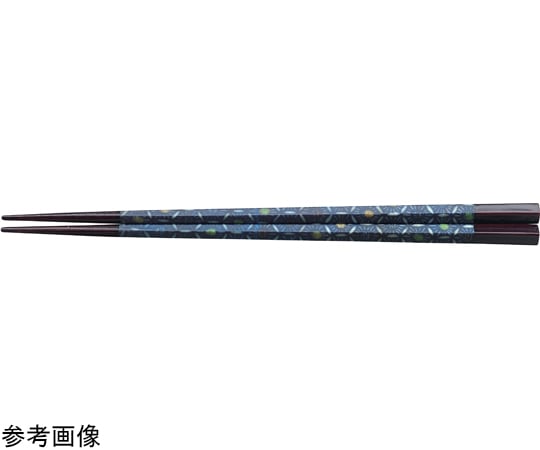 福井クラフト PBT22.7cm 五角箸 千代紙青亀甲模様 90031543 1個（ご注文単位1個）【直送品】
