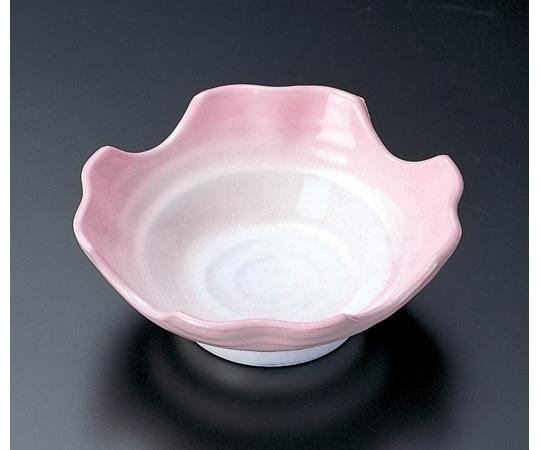 福井クラフト 四ッ山小鉢 ピンクボカシ 22001190 1個（ご注文単位1個）【直送品】