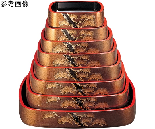 福井クラフト 三味胴9寸 梨地老松 65031020 1個（ご注文単位1個）【直送品】