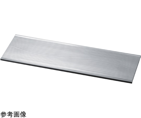 福井クラフト 耐熱36cm 長角さざ波盛皿 銀/裏黒塗 54301320 1個（ご注文単位1個）【直送品】