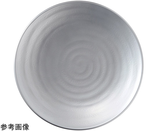 福井クラフト 尺3寸 神龍盛鉢 銀/裏黒塗 54301760 1個（ご注文単位1個）【直送品】