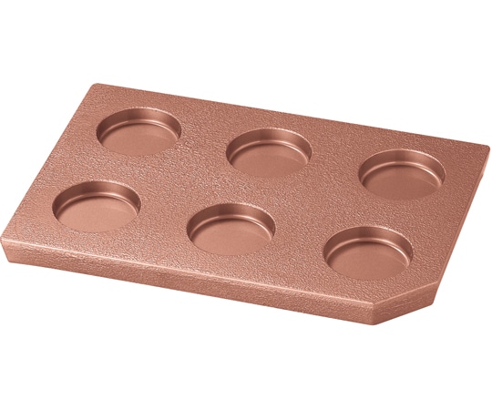 福井クラフト 耐熱サークルシックスプレート 絞り銅/裏黒塗 54301100 1個（ご注文単位1個）【直送品】