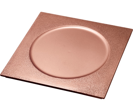 福井クラフト 8.5寸 玄武盛皿 渕絞り銅/裏黒塗 54301280 1個（ご注文単位1個）【直送品】