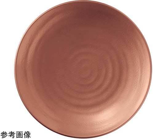 福井クラフト 8寸 神龍皿 銅/裏黒塗 54301800 1個（ご注文単位1個）【直送品】