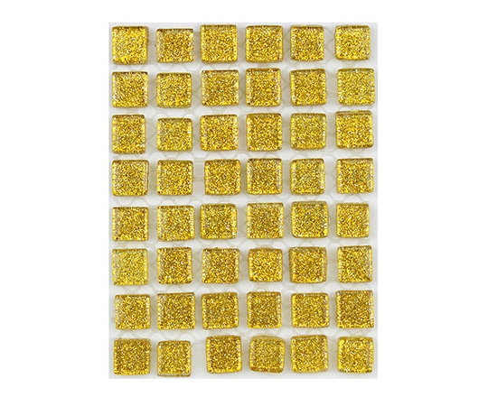 ミキ(車いす) ガラスモザイクタイル ゴールドライム MKG-10041 1個(ご注文単位1個)【直送品】