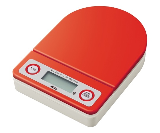 エー・アンド・デイ ホームスケール 赤 UH-3202-R 1個（ご注文単位1個）【直送品】