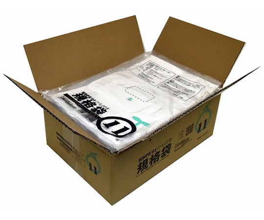 紺屋商事 小箱売:ひも付ポリ袋 01半透明 11号 100枚×50冊入 00723311 1箱（ご注文単位1箱）【直送品】