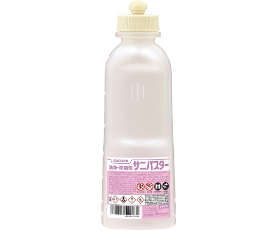 サラヤ スクイズボトル サニパスター用 600mL 20個入 52208 1ケース(ご注文単位1ケース)【直送品】