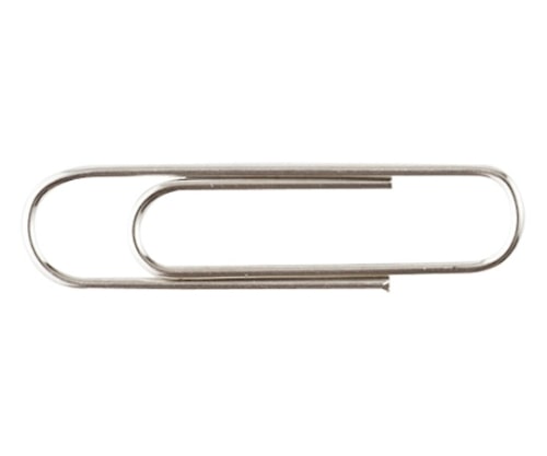 クラウン ゼムクリップ 特大 1箱(1000本入) CR-GM010-SL 1箱(ご注文単位1箱)【直送品】