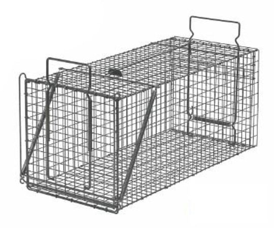栄工業 栄ヒルズ 捕獲器 D type No.303 TN-3 (ブラック) 対象動物タヌキ・ヌートリア 598015 1台(ご注文単位1台)【直送品】