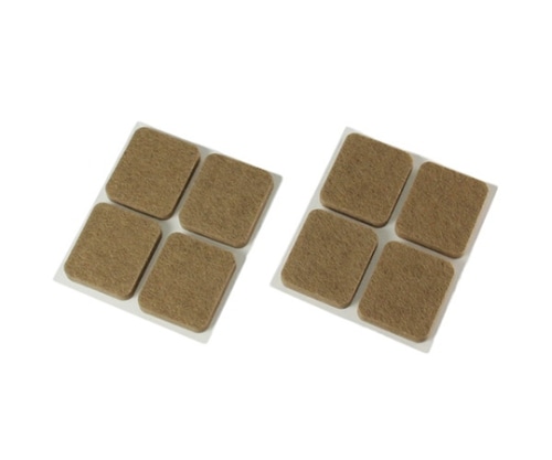 ハイロジック 硬質フェルト 幅29×高さ25 ブラウン 8個入 A-214 1個(ご注文単位1個)【直送品】