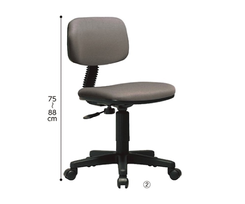 ストア・エキスプレス オフィスチェア ダークグレー 61-350-3-3 1台(ご注文単位1台)【直送品】