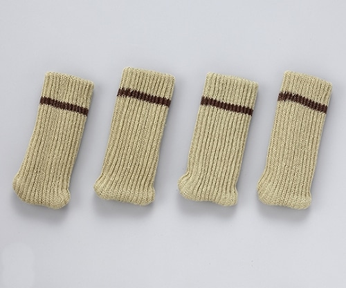 旭電機化成 キズつきにくいイス脚カバー アイボリー 1パック(16個入) AIC-01IV 1パック(ご注文単位1パック)【直送品】